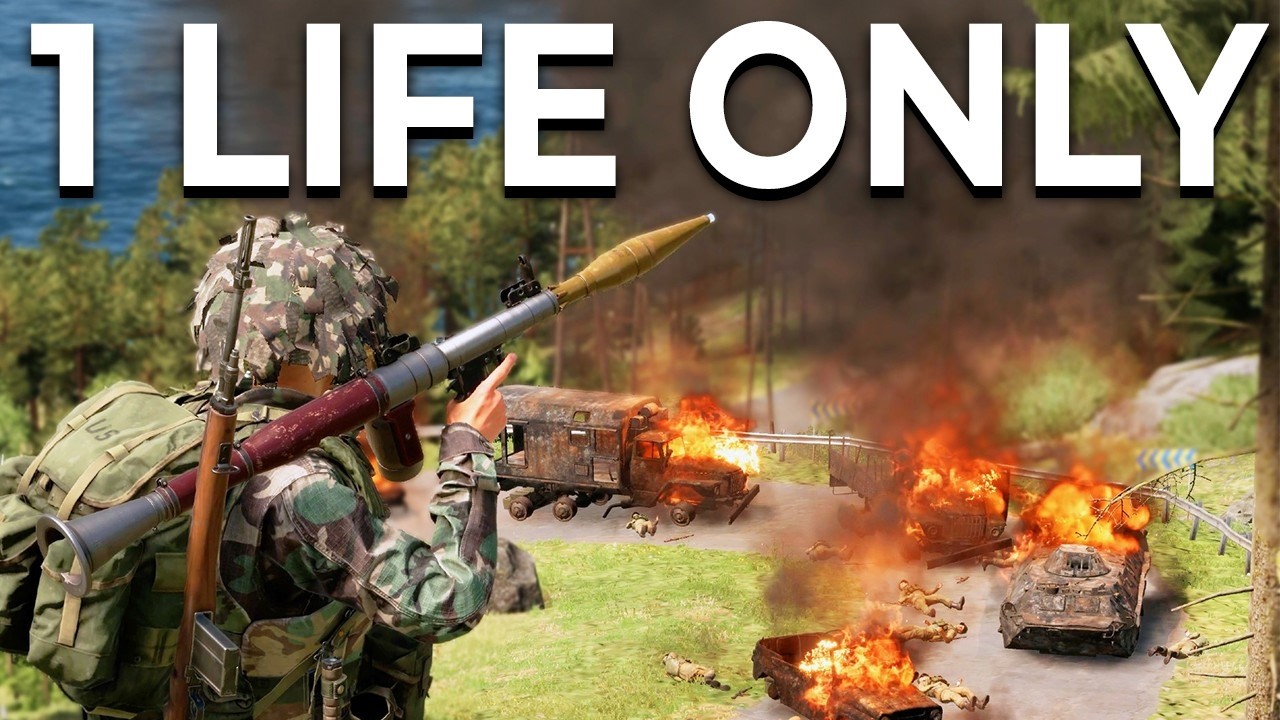 I Tried To Survive an Entire WAR (1 Life Only)