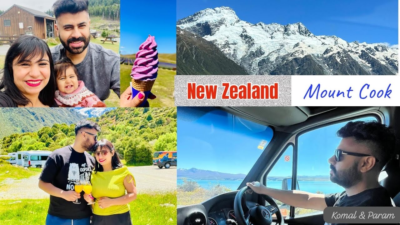 New Zealand | Lake Tekapoo to Mount Cook | vlog #2