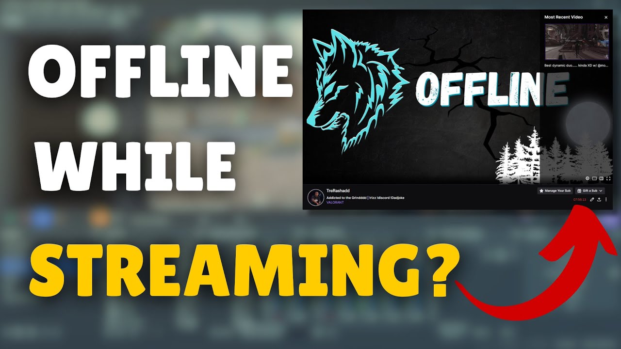 How To Fix Twitch Showing OFFLINE While Your Streaming