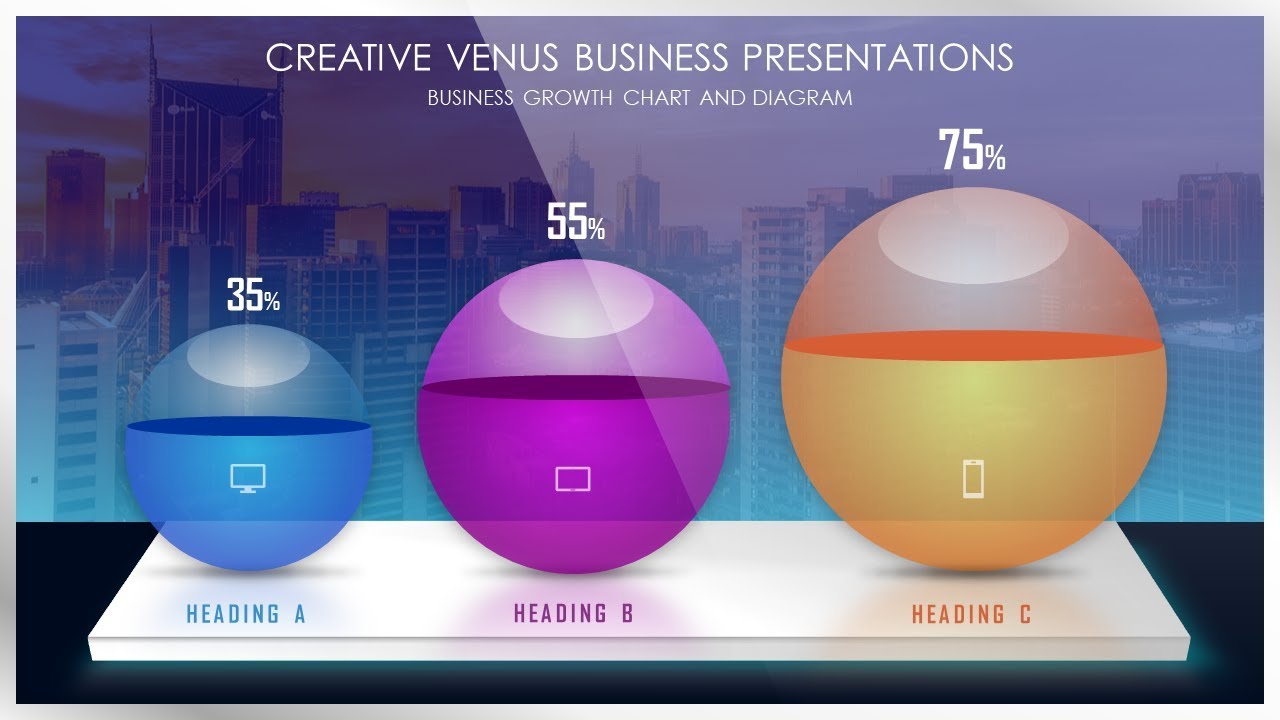 How To Create a #Beautiful #Liquid Filled #3D Spheres Infographic in Microsoft Office PowerPoint PPT