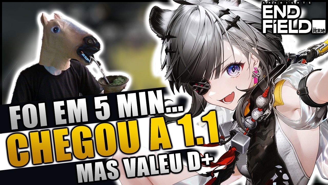 PIOR QUE FIZ A 1.1 EM 5 MINUTOS BORA! | ARKNIGHTS ENDFIELD