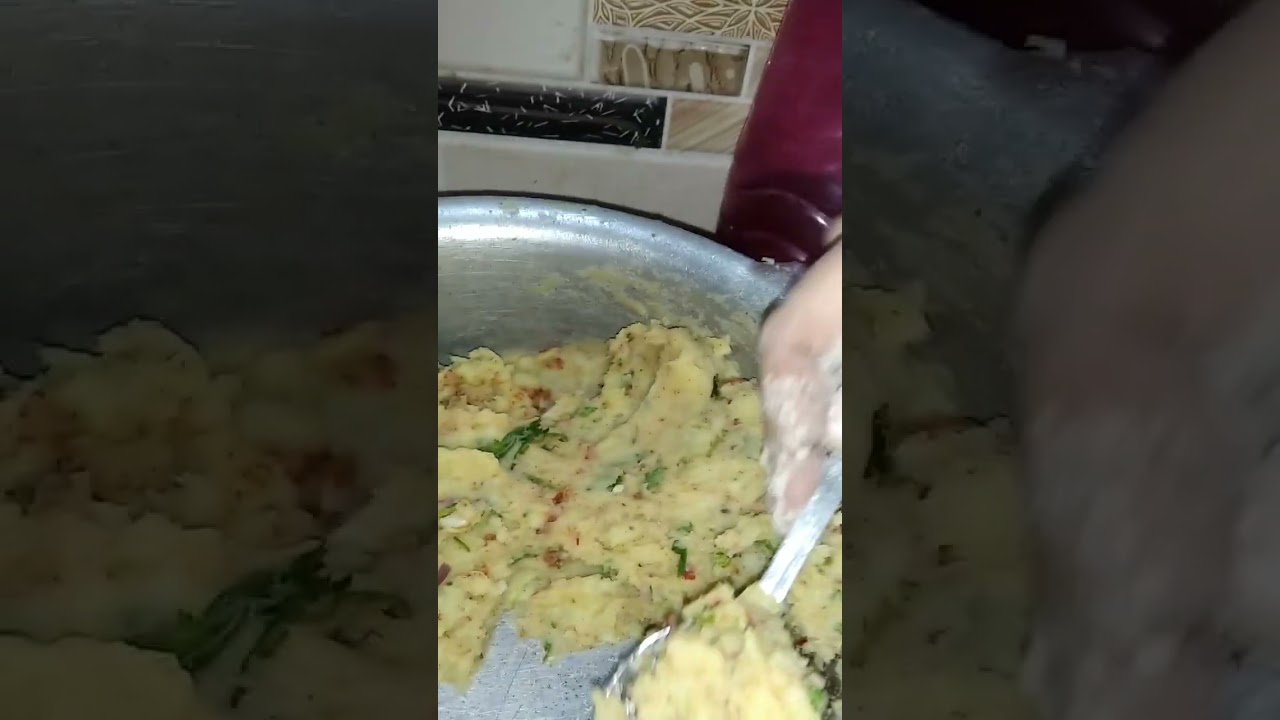 #aluparatha #dinner #making #gharkakaam #dailyroutine