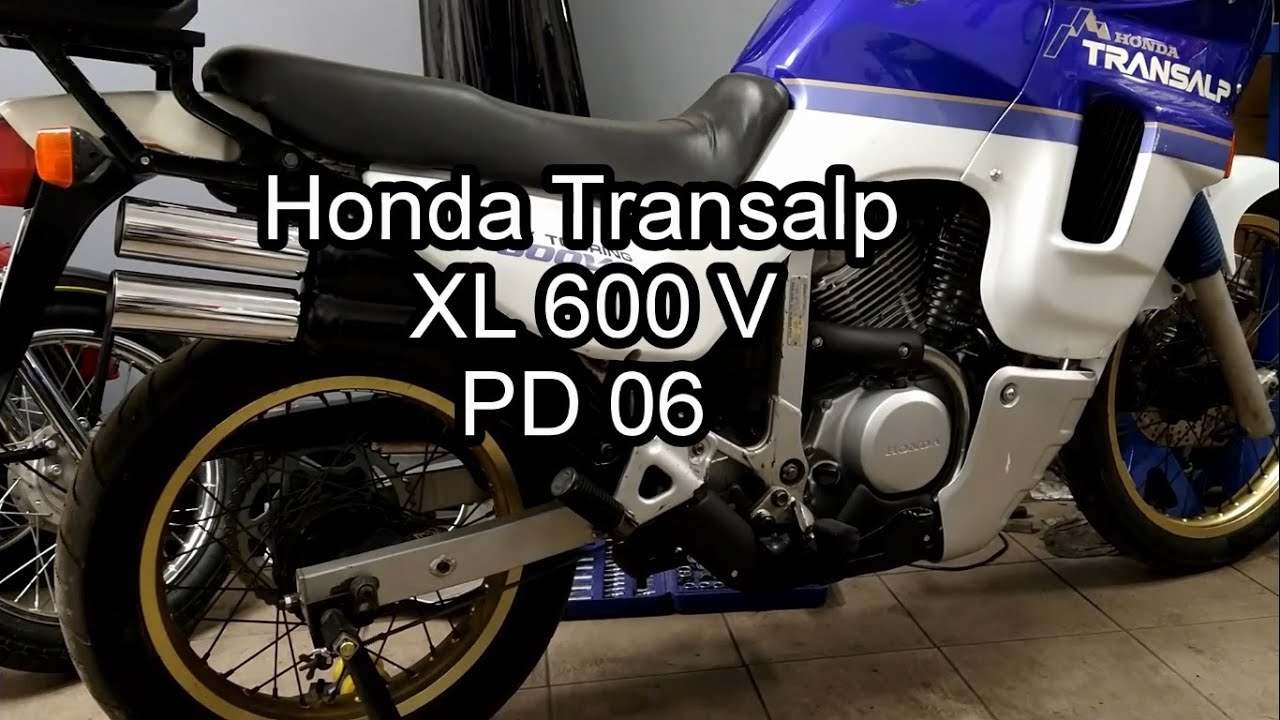 Honda XL 600 V Transalp  #14 Odnawiam oryginalny tłumik i kolektor