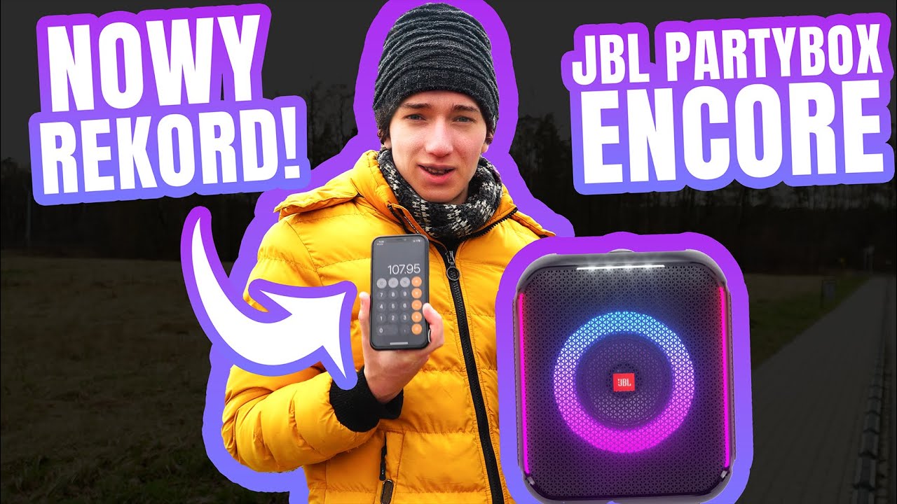JBL PARTYBOX ENCORE - Najlepszy Głośnik Przenośny do 1500 PLN ?