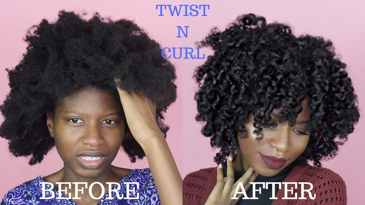 TWIST N' CURL FOR TYPE (4A,4B,4C) NATURAL HAIR | ft. LA NATURALS