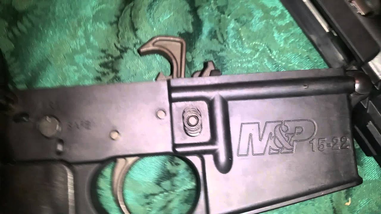 The only problem with the Smith & Wesson M&P 15-22