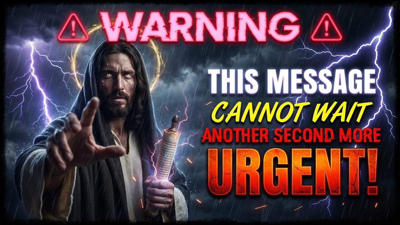 JESUS SAYS: THIS CANNOT WAIT ANYMORE | GOD'S MESSAGE TODAY | JESUS AFFIRMATION NOW | GOD TELLS YOU