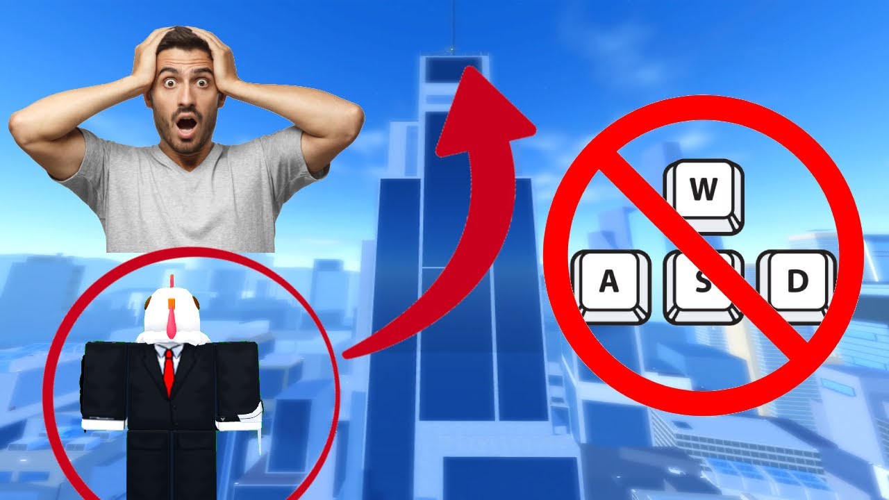 I Climbed Vertigo WITHOUT Pressing WASD In PARKOUR Reborn!