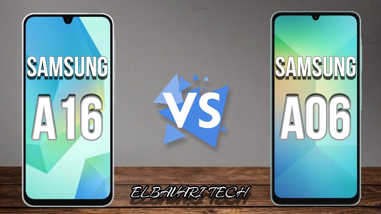 مقارنة بين Samsung Galaxy A06 و Samsung Galaxy A16