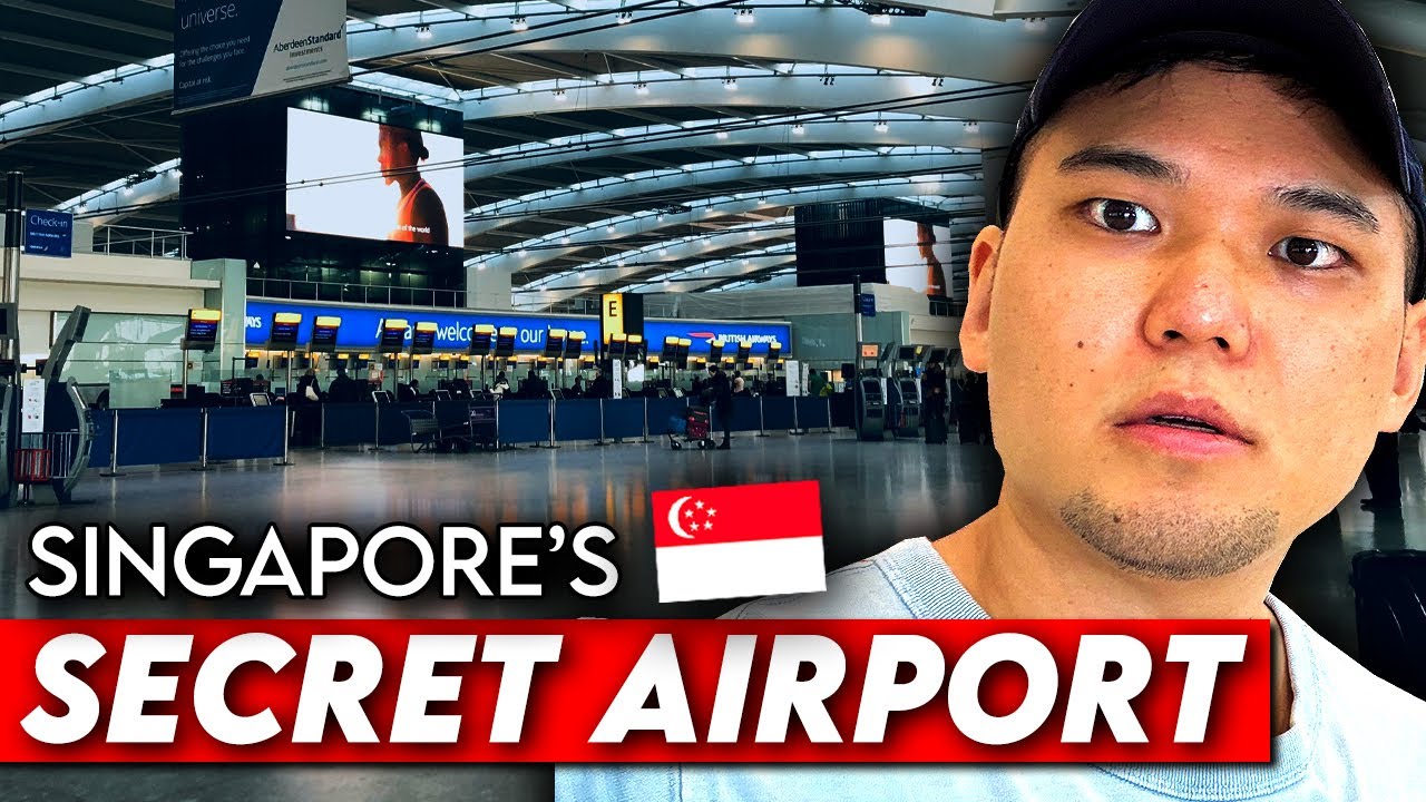 Inside Singapore’s FORGOTTEN Airport (Only ONE Flight Left)