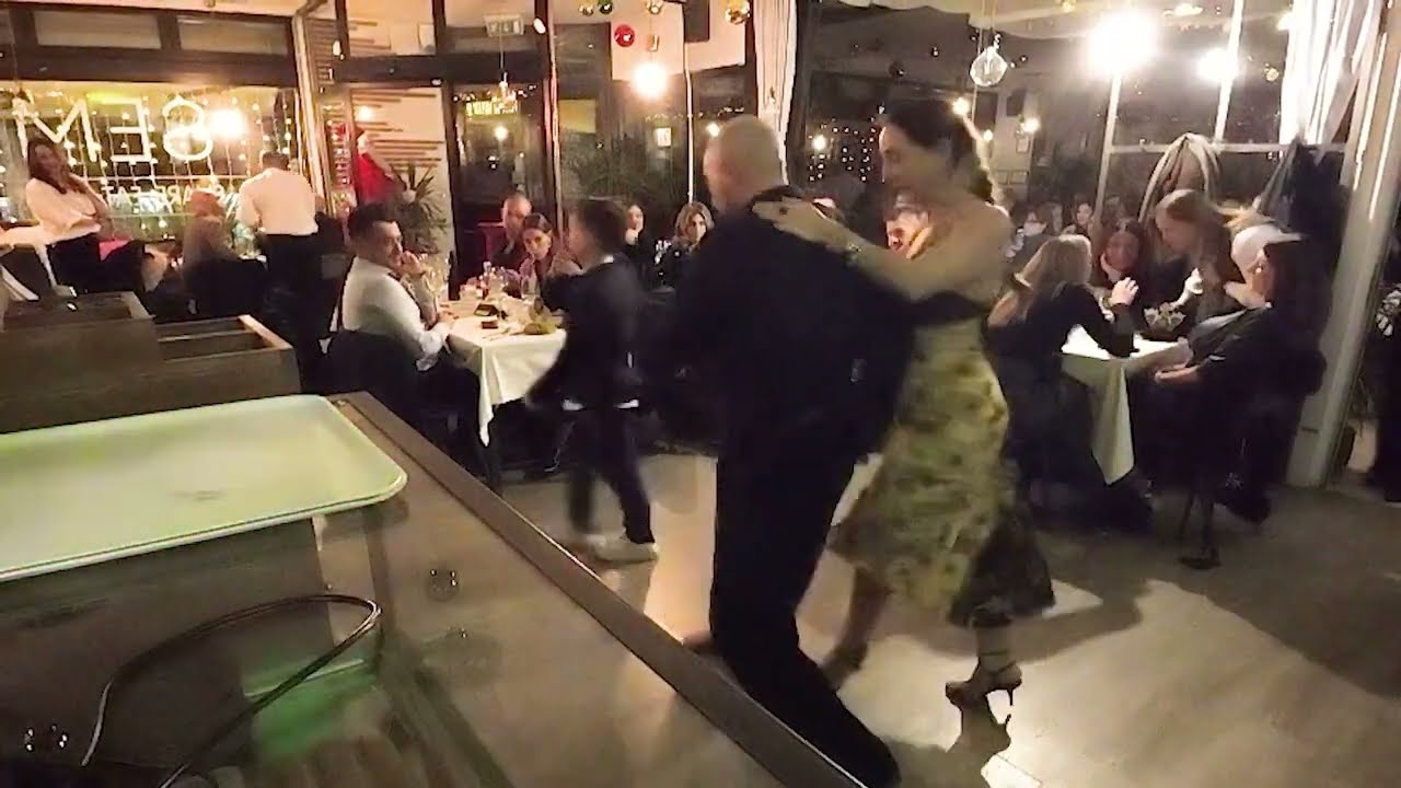 BARBARA & ROSSANO CAPODANNO 2025 la SEM Cafè #tango  #tangonuevo #love