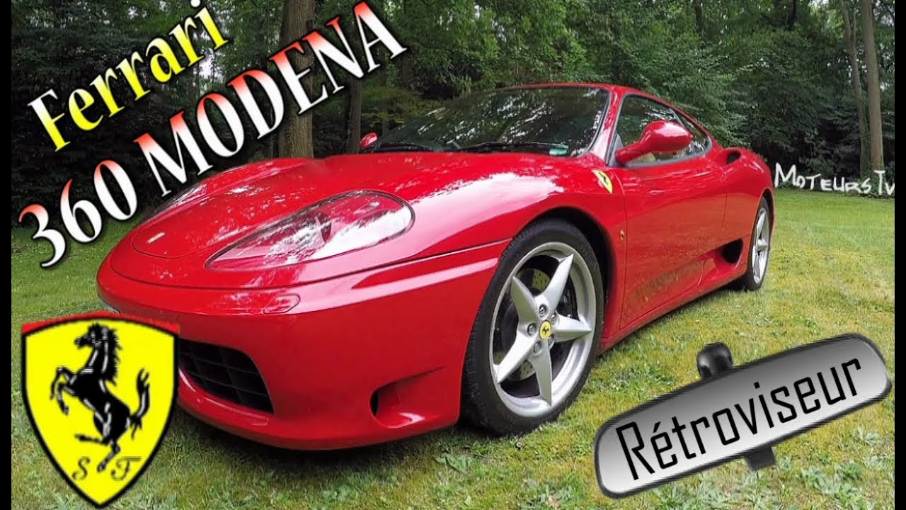 FERRARI 360 Modena (EN PICARDIE) TEST [FR]