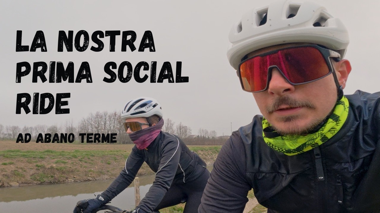 La nostra PRIMA Social Ride 🚴‍♂️