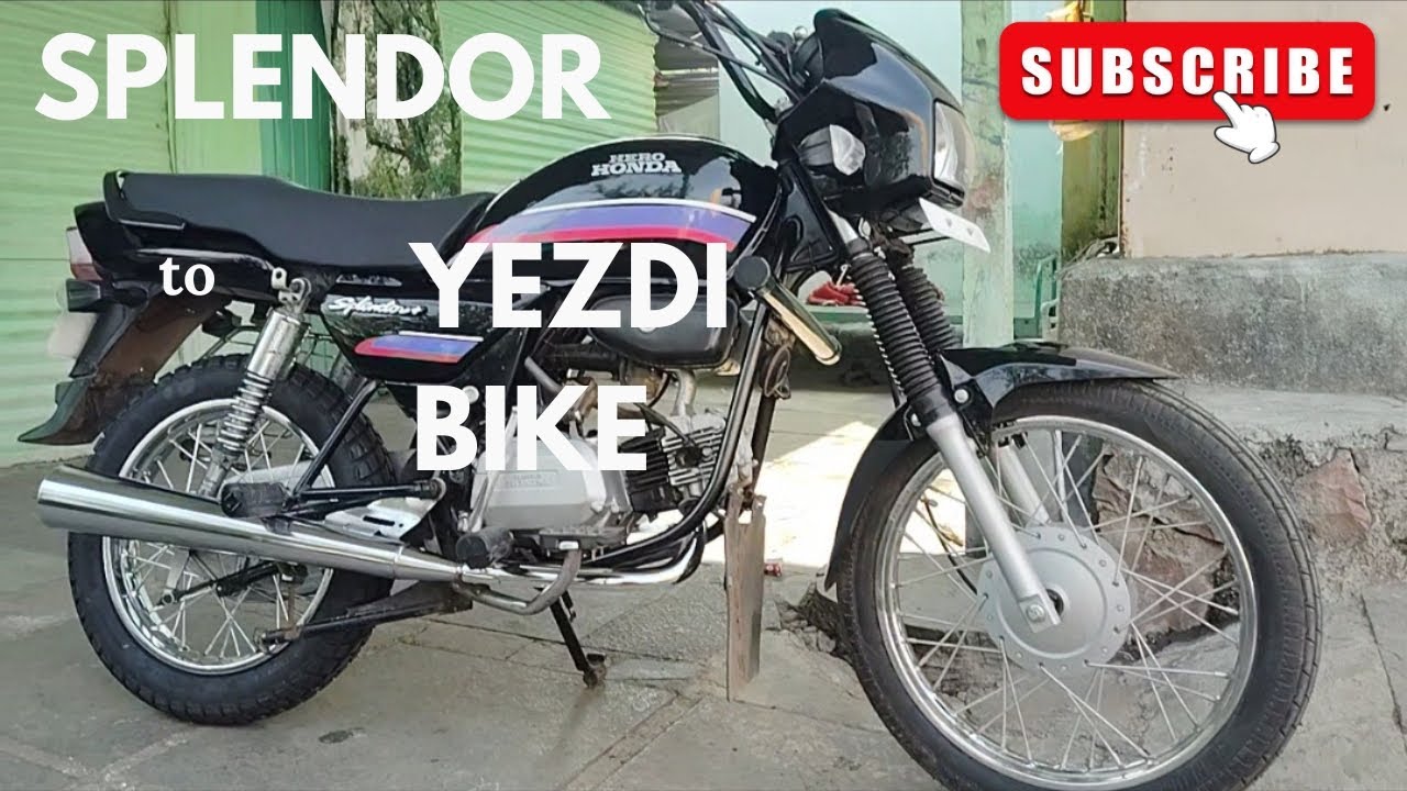 Splendor rear wheel changed @MRSAMEERGHORI07 