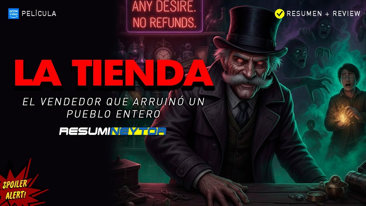 LA TIENDA: Aquí todos tus DESEOS se CUMPLEN | Needful Th1ngs (1993) || #resumen