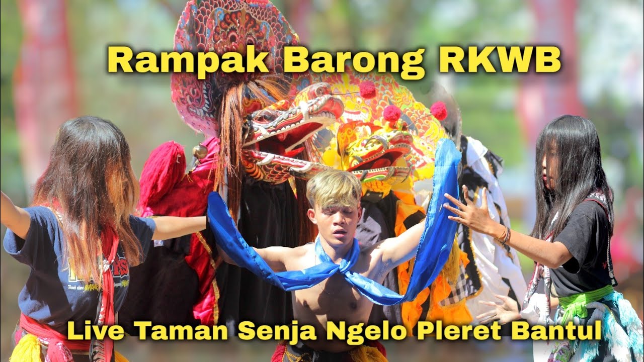 Meriah Rampak Barong RKWB x GWSM Live Taman Senja Ngelo