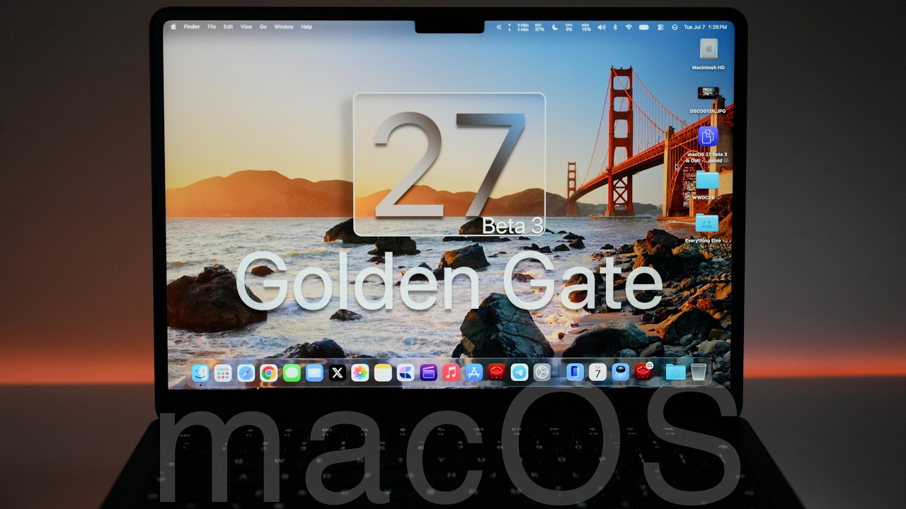 macOS 27 Beta 3 Golden Gate is Out! - What's New?