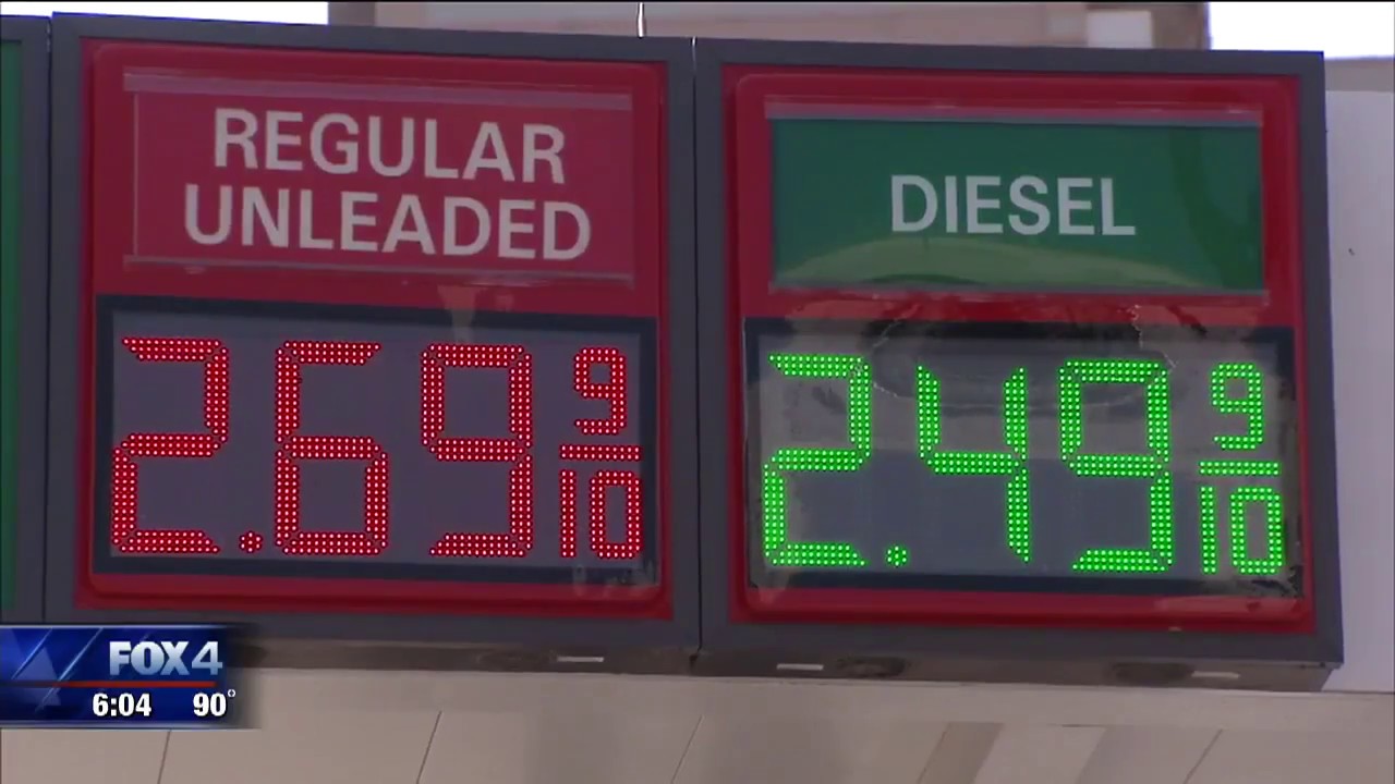 Long lines ease at North Texas gas stations