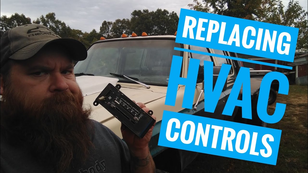Как заменить элементы управления HVAC в автомобиле Chevrolet Squarebody.