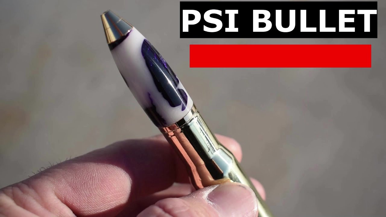 .50 CAL PEN TURNING TUTORIAL- how to use your lathe as a pen press!!!!