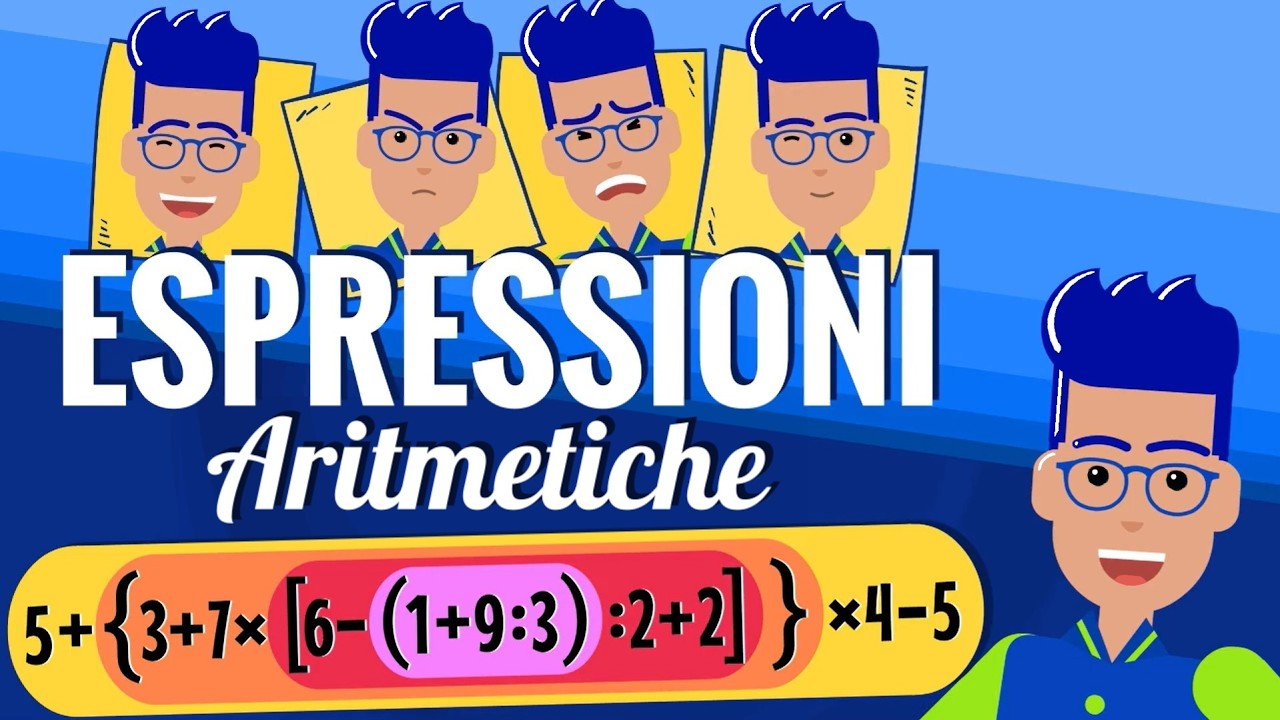 ESPRESSIONI ARITMETICHE ! Come risolverle? In quale ordine svolgere le operazioni? (Aritmetica_46)