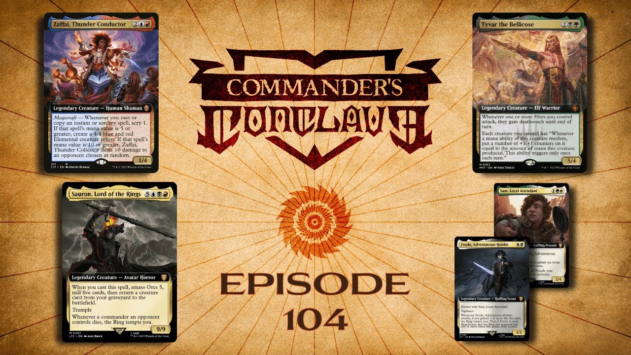 Temptations of the Ring | Magic: The Gathering EDH Gameplay | Commander's Conclave | EP104