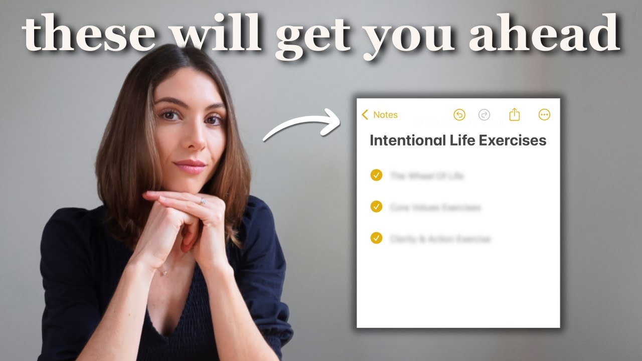 3 Simple Exercises For An Intentional Life (FREE PDF)
