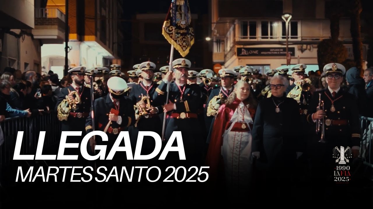 LLEGADA FLAGELACIÓN GUARDAMAR - MARTES SANTO 2025