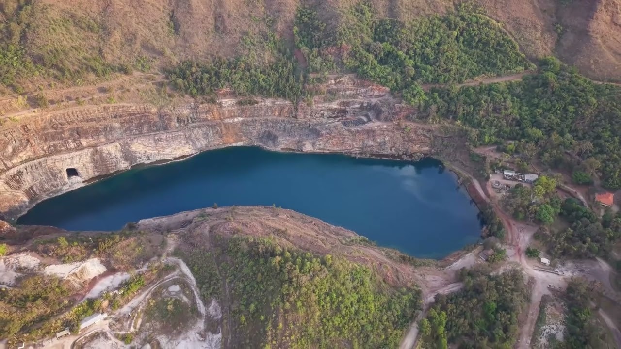 Aerial View of Serra do Curral and Lagoa
