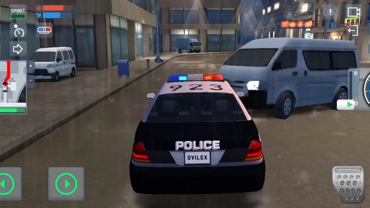 3d police cop game-• challan katega  #car #gaming 