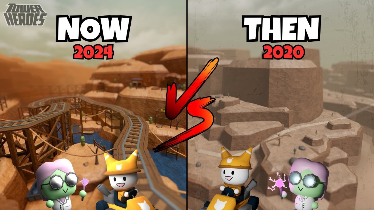 I Played Every ORIGINAL MAP in Roblox Tower Heroes