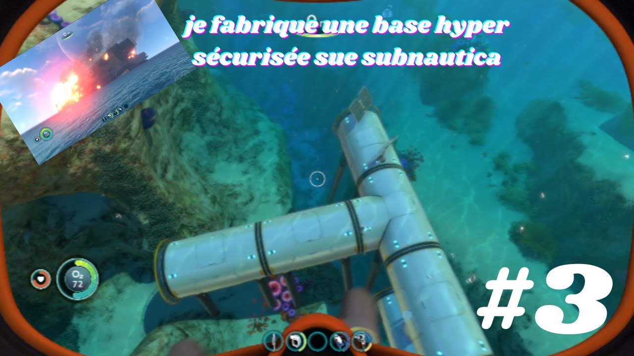 #3 subnautica| j'ai construit une base HYPER SECURISEE sous l'eau|