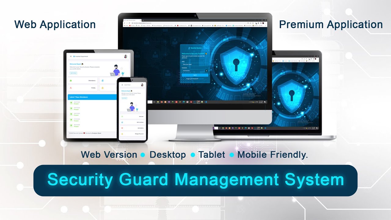 Security Guard Management System | Attendance Management System | Salary Increment System | Web App