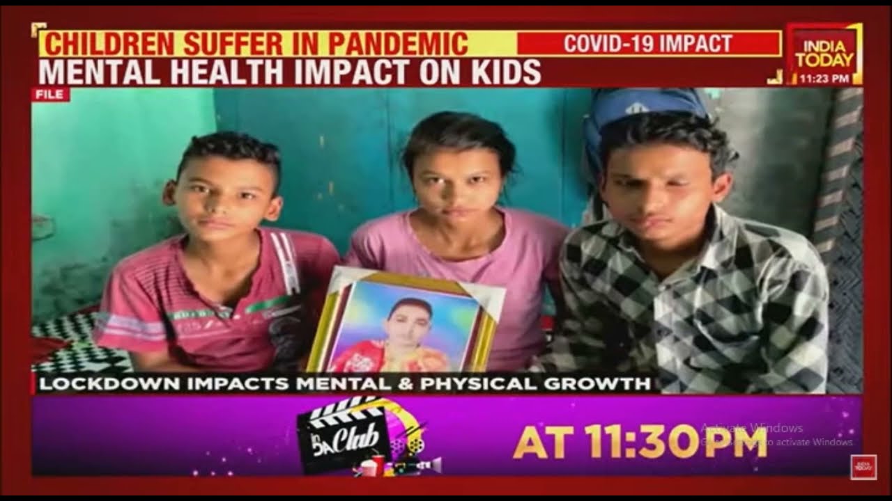Children's mental health crisis due to COVID-19 pandemic | Dr  Meena J on India Today
