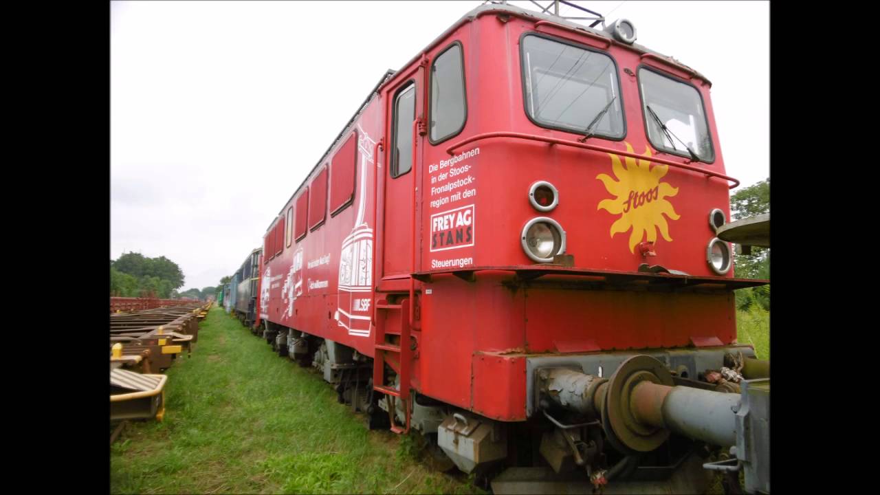 Holzrollerfriedhof von der EGP in Meyenburg und Wittenberge - E42 und E11 schrottreif