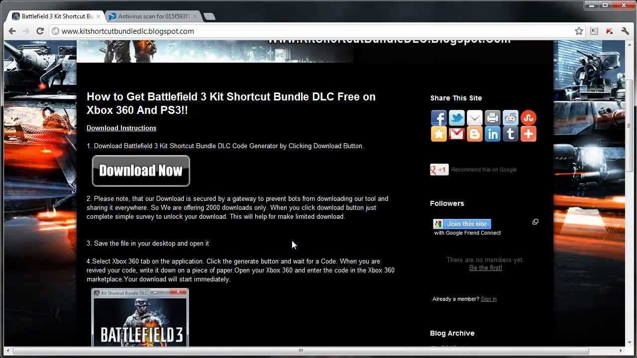 Battlefield 3 Kit Shortcut Bundle DLC Pack Download