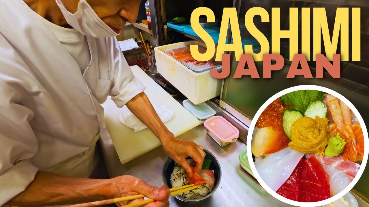 A whole ocean in a bowl | Authentic experience inside a wet market in Fukuoka City, Japan