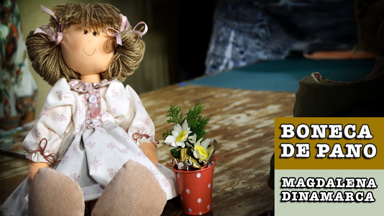 DIY - Boneca de pano Carina (Magdalena Dinamarca)