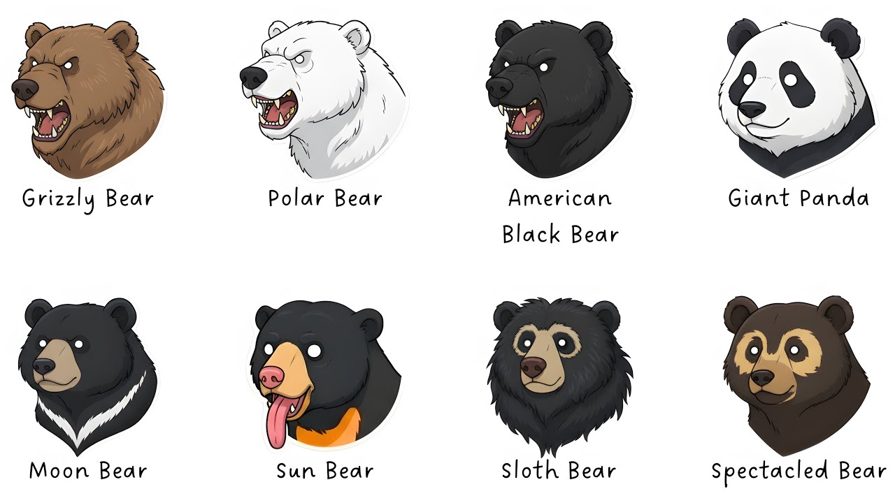 Every Type of Bear Explained in 9 Minutes
