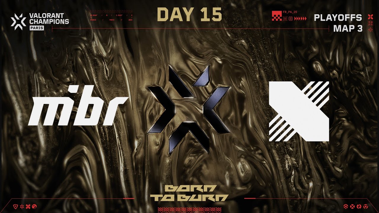 MIBR vs. DRX — VALORANT Champions Paris — Playoffs Stage — Map 03
