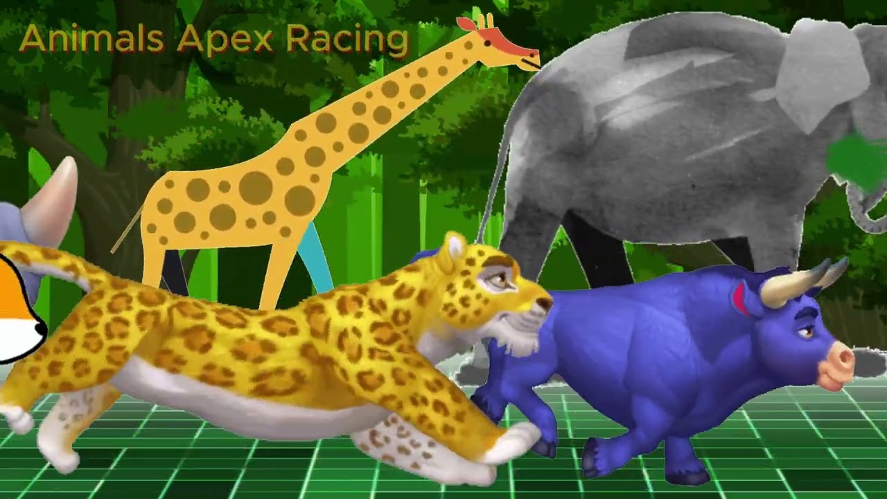WILD ANIMALS GO CRAZY IN 3D RACING CHAOS!1 Part 99