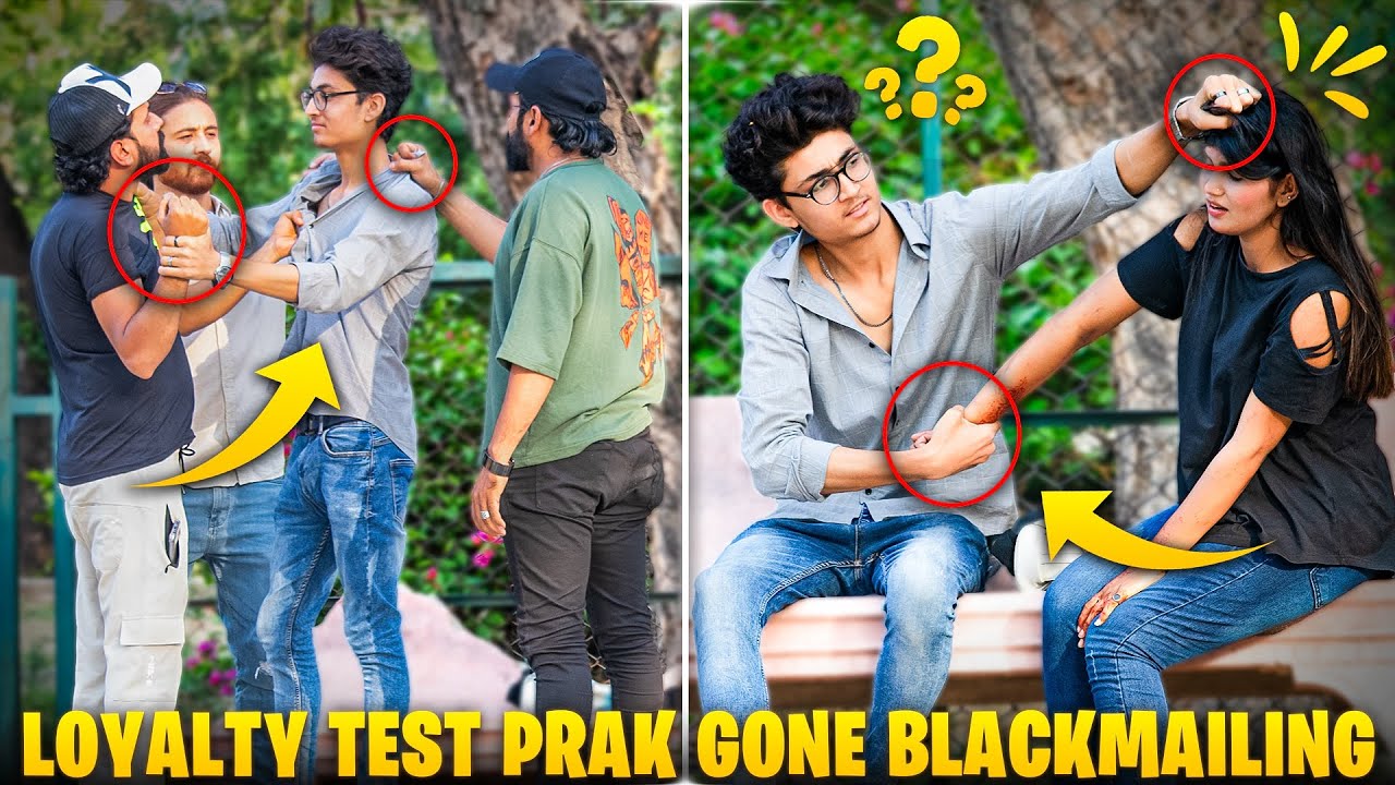 Loyalty Test Gone Blackmailing | Video Gone Wrong 😱😱|  @nonscriptedpranks ​