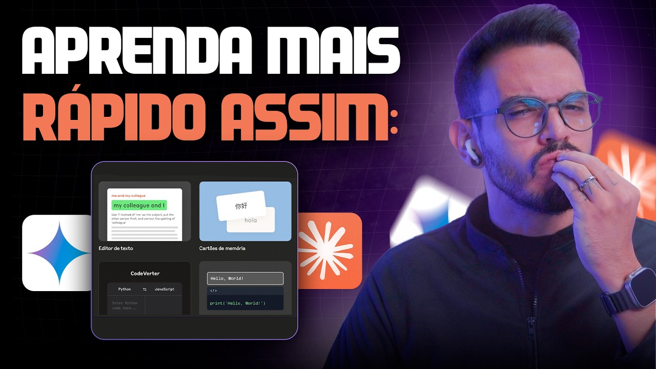 Como Criar Apps no Claude e Gemini para Aprender (ou Ensinar)