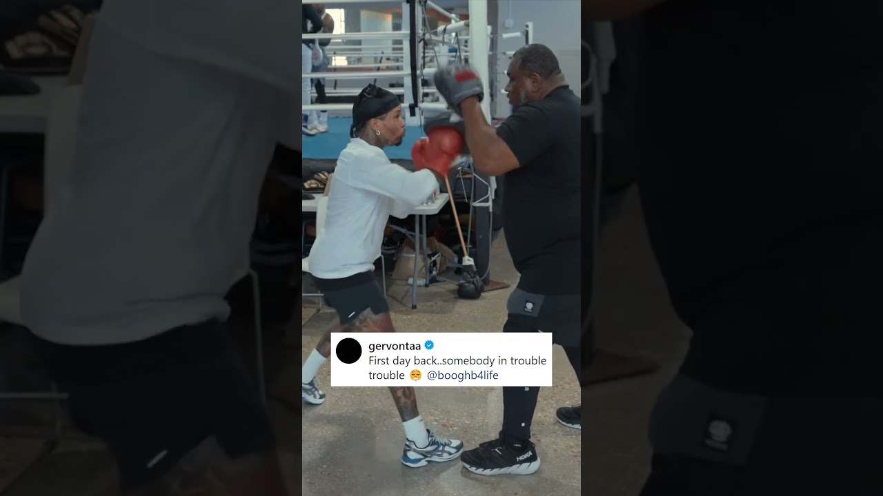 Gervonta Davis Shows Off BLISTERING Hand Speed In New Video