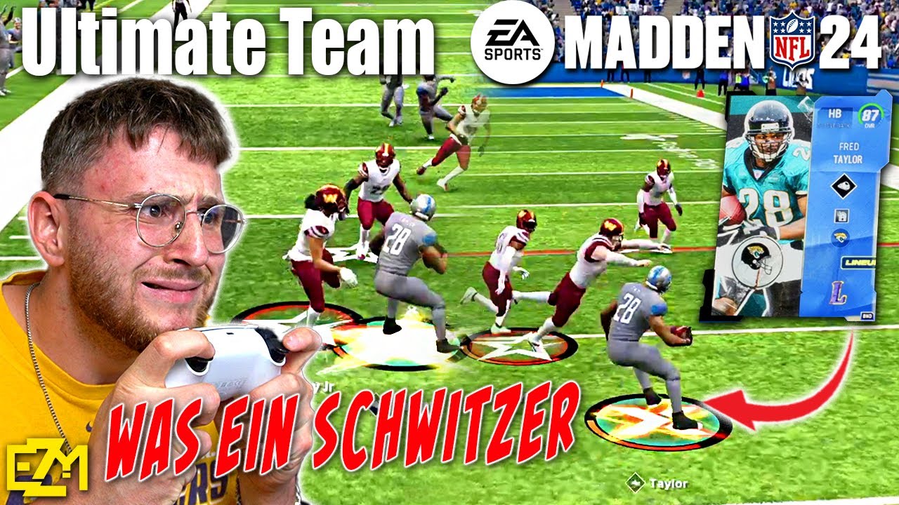 SCHWITZER der NUR LÄUFT - MADDEN 24 ULTIMATE TEAM | Deutsch Ps5