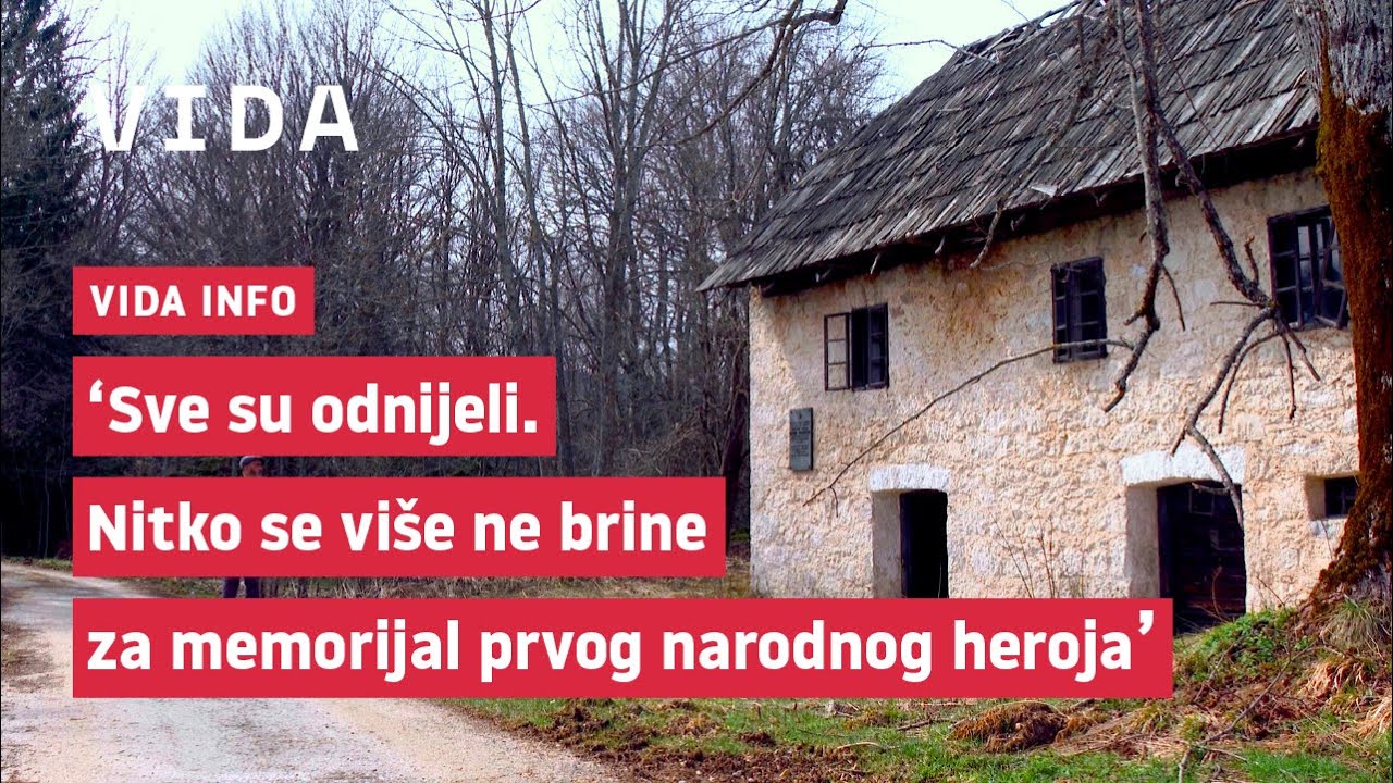 VIDA info - Opljačkana rodna kuća Rade Končara