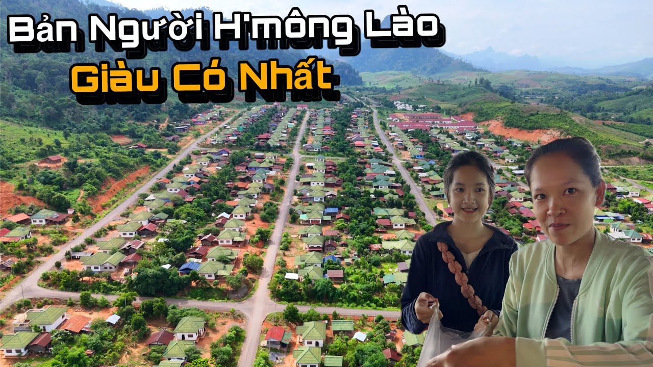 Bản Người H'mông Lào Quy Mô Giàu Có Nhất, Dùng Xe Ford Raptor Phượt Đường Đèo Nước Lào..!