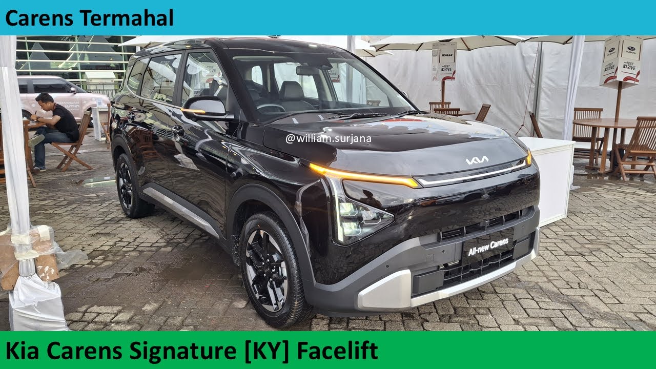 Kia Carens Signature [KL] Facelift review - Indonesia