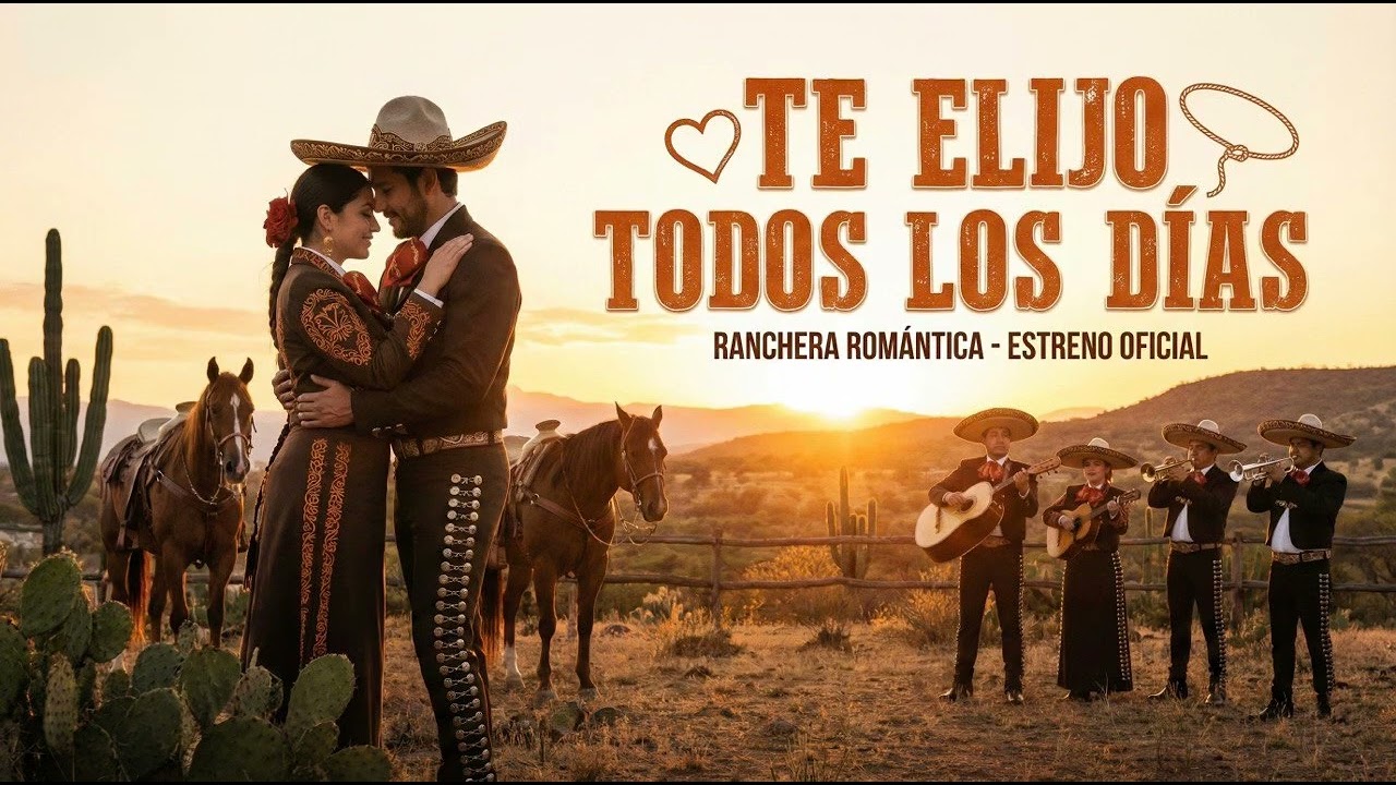 Te Elijo Todos los Días – Ranchera de Amor Verdadero ❤️🎺