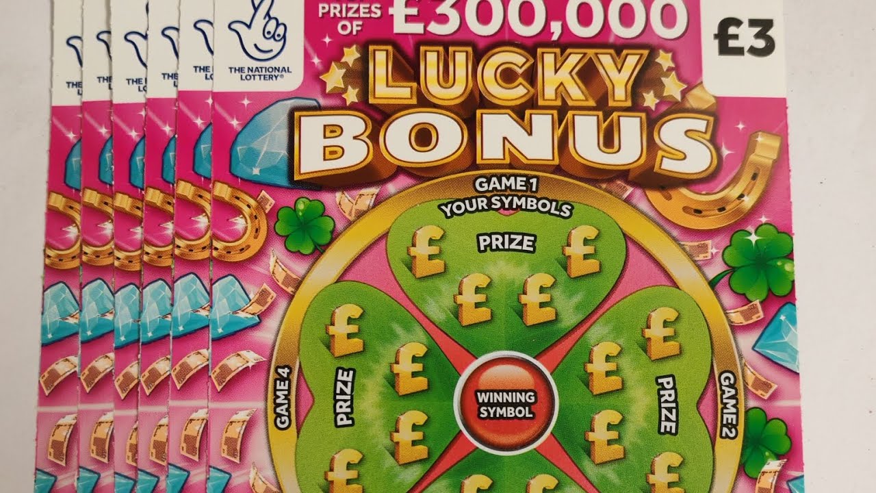 New lucky bonus scratch cards &pound;18 in play nice little bit of profit